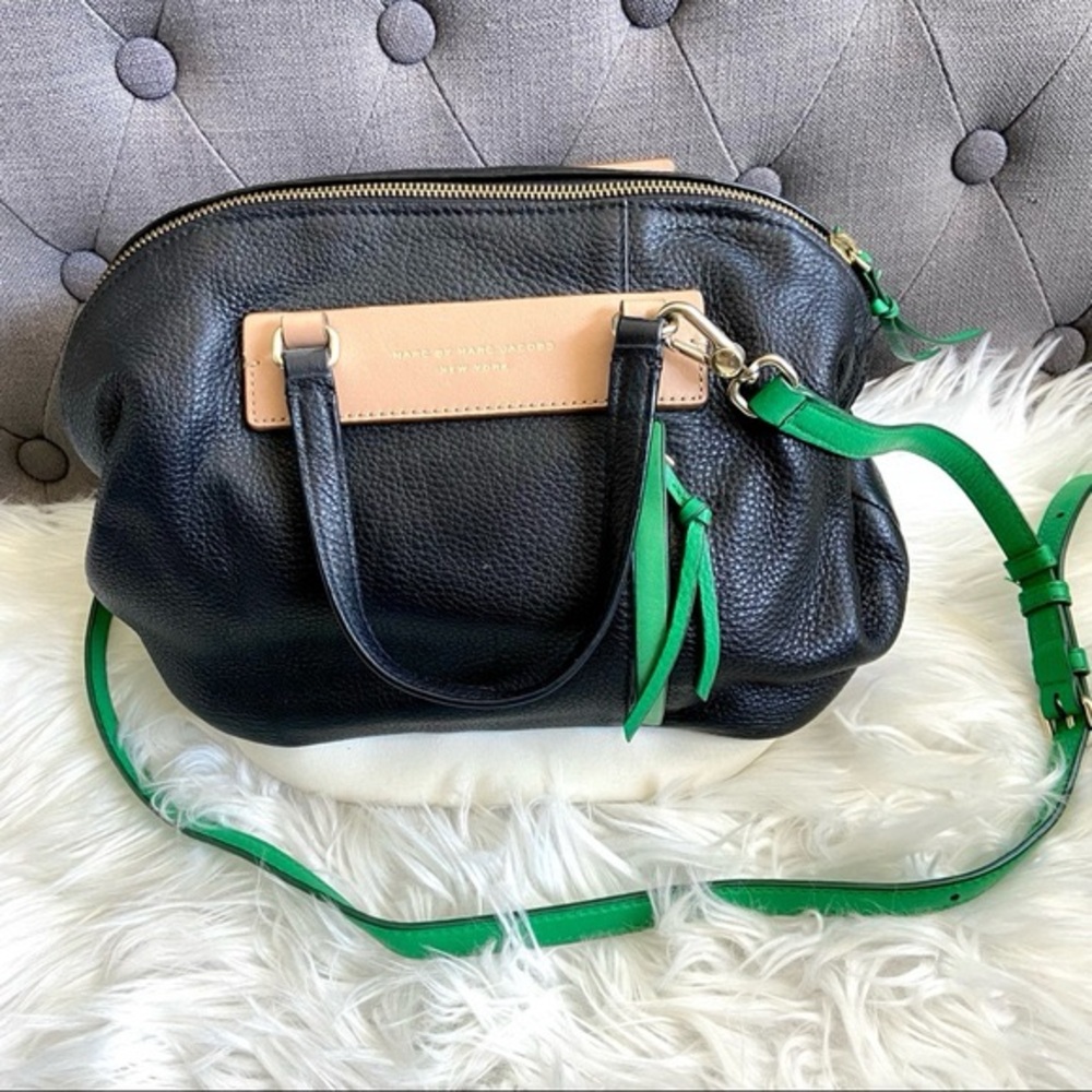 Marc Jacobs color block leather purse